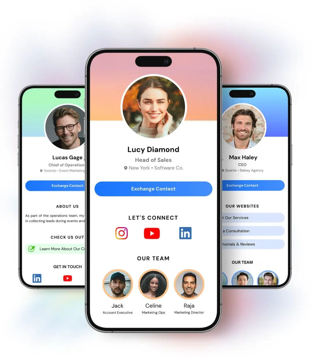 Smart NFC Card for Instant Contact Sharing