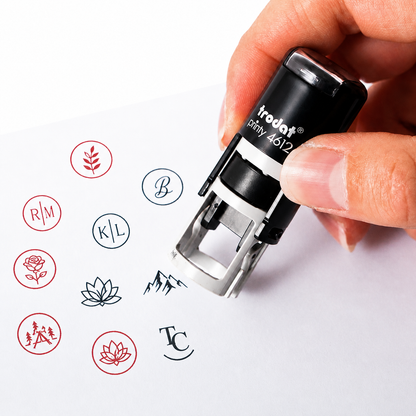 Custom Mini Self-Inking Loyalty Stamp – Personalized Logo & Reward Stamp