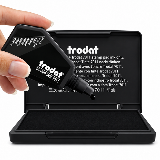 Trodat 9053 Stamp Pad – Large 160 × 90mm Ink Pad for Rubber & Polymer Stamps