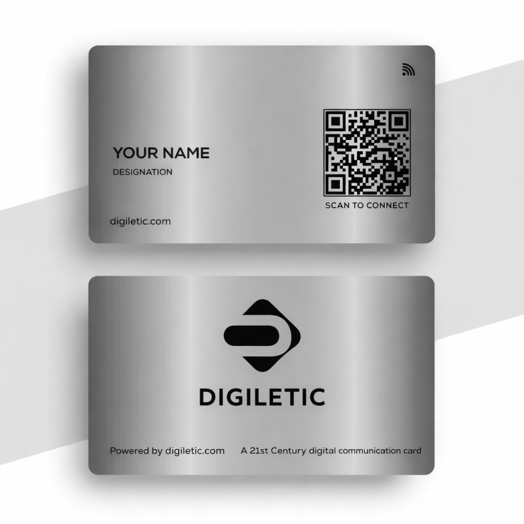Smart NFC Card for Instant Contact Sharing