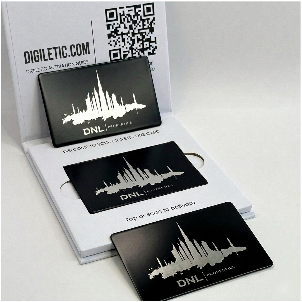 Smart NFC Card for Instant Contact Sharing